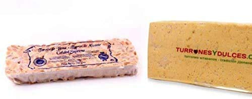 Lot de Turron artisanal - 2 x 500g - Nougat espagnol