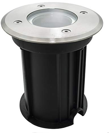 Planetitaly Faretto incasso segnapassi luce spot calpestabile esterno giardino gu10 ip65 FORO INCASSO 100 MM