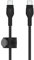 Belkin BoostCharge Pro Flex Braided USB C charger cable, USB-IF certified Power Delivery PD type C fast charging cable for iPhone 16, 15, Galaxy S24, S23, MacBook Pro, iPad, Pixel and more – 1m, black