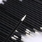 Pincel para Delineador de Ojos, 50 Pinceles Desechables para Delineador de Ojos, Aplicador de Sombra de Ojos, Herramienta de Maquillaje de Pincel Cosmético para el Hogar, Salón de Belleza, Maquillador