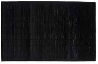 Paris Prix Five Simply Smart - Tapis en Bambou Latte 120x170cm Noir