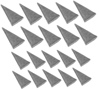 HOMSFOU 20pcs Hammer Handle Wedge and Axe Splitting Wedge for Hammer and Axe Handle Installation Accessories Practical Splitting Tool Set for Outdoor and Workshop Use