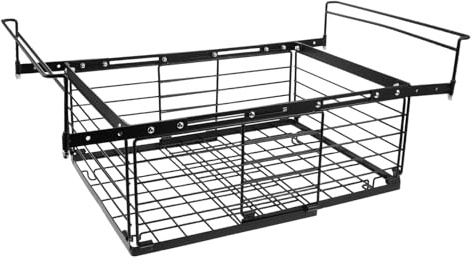 Operitacx Organizador de Congelador con Cesta Colgante Metálica Expandible y Apilable Resistente y Fácil de Limpiar para Maximizar y Frescura Congeladores Tipo Arcón