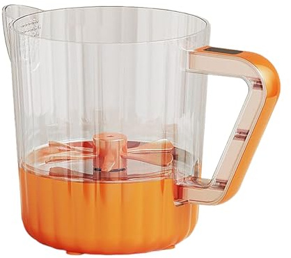 Bvizyelck Vaso Batidor Eléctrico,Batidor Y Vaso Mezclador Para Huevos Y Filtrar | Herramienta de Cocina para Batir y Lavar Arroz para Apartamento Casa de Campo Restaurante Encimera