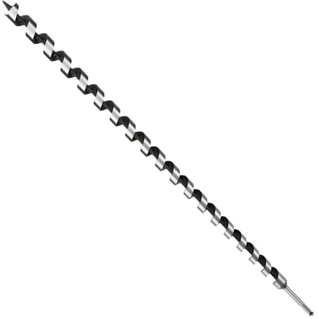 MOXPIFY 25mm Wood Auger Drill Bits 800mm Long, Timber Drill Bits | Hex Shank, Extra Long Wood Drill Bits For Woodworking (25mm x 800mm)