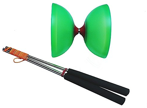 Henrys Vision Diabolo GRÜN mit ULK2 rot + Henrys Alusticks 325