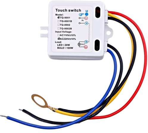 120V/240V On Off Touch Switch with Surge Absorber for LED Lamp