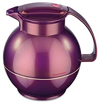 Rotpunkt 360 Isolierkanne 1 Liter, Shiny Amethyst, Kunststoff, Lila, 17 x 17 x 19.7 cm