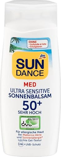 SUNDANCE Sonnencreme-Gel MED Ultra Sensitive LSF 50+, 150ml