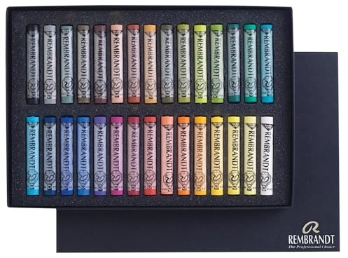 Rembrandt Pastell Set Sticks 30 Allgemeine Auswahl,Rembrandt Weiche Pastellkreiden