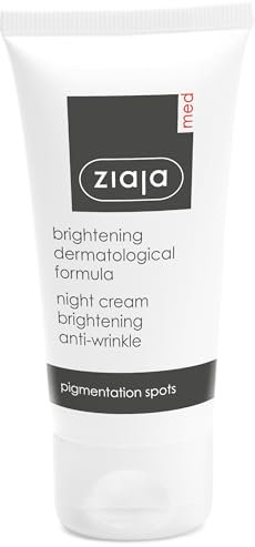 Ziaja ZIAJA MED - Crema viso Notturna, formula dermatologica antirughe, per macchie di pigmentazione