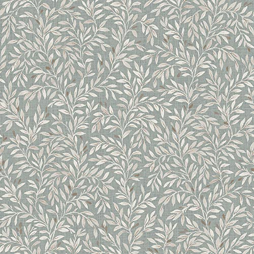 Next DITSY LEAF Blau Vliestapete 10mx52cm | | Einfach anzubringen und zu Entfernen 1005 x 52