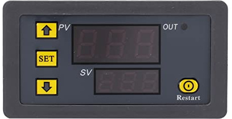 Modulo Rele Tiempo LCD, 480W DC24V, Temporizador Digital 0-999 S/Min/H