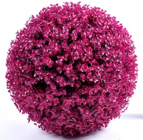 WlP Artificial Grass Dome Ball Plants Grass Artificial Plant Topiary Ball Faux Boxwood Decorative Balls Round Simulated Plastic Grass Ball For Backyard Balcony,Garden Wedding And Home (Size : 25cm)