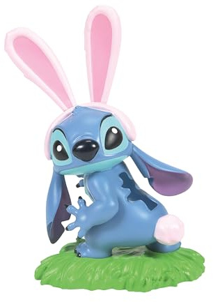 Enesco Disney Showcase Lilo och Stitch Semester Påskhare Figurin, 13 cm, Flerfärgad