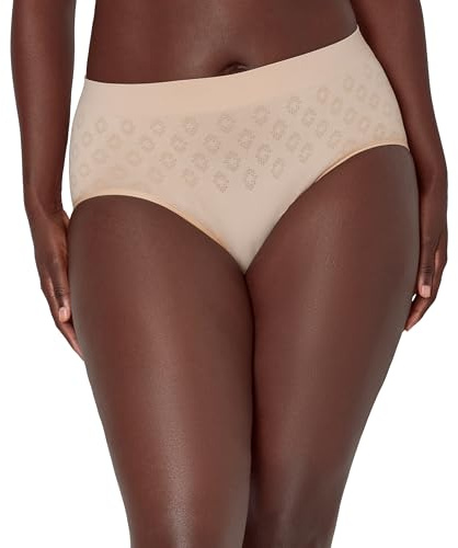 Bali Women's Beautifully Confident Seamless Period Underwear Brief, Light Leaks Protection