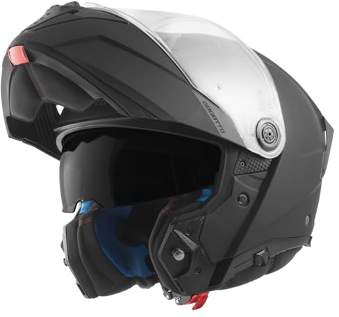Bogotto FF404 Solid Klapphelm, schwarz matt, XS | Beschlaghemmend