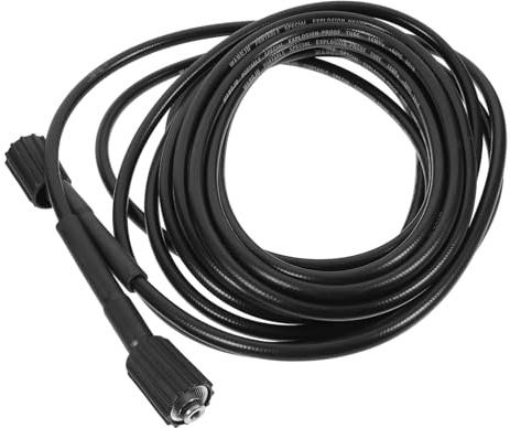 Toyvian Manguera de Lavadora de Alta Presión 9m para y Limpieza Manguera a Prueba PVC Rápida para Hidrolavadoras y Limpieza de Coches
