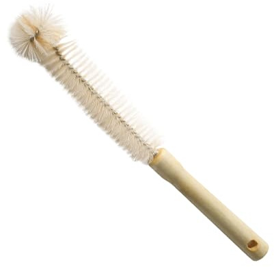 Wooden Bottle Brush, Long-Handled Bottle Brush, Cleaning Brushes, Water Bottles Cleaner for Cleaning Bottles, Kettles, Vases, Bowls, and Pots