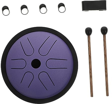 EXQUIMEUBLE Zungentrommel Aus Ätherische Trommel Für Anfänger Junge Mädchen Trommeln Schlagtrommel Mit Hoher Qualität Musikinstrument Für Erwachsene Und Junge Mädchen