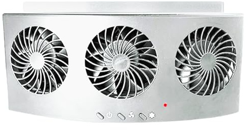 BABIBAOBEI High Speed Car Window Exhaust Fan Ventilation Systems For Temperature Control Cooling And Air Circulation With USB Power Adjustable Car Fan