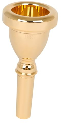 GOOHOCHY Tuba Einfacher Stabilität und Montage Anfänger Hoher für Mundstück aus Messing 14mm Durchmesser mit Professionelle Musiker