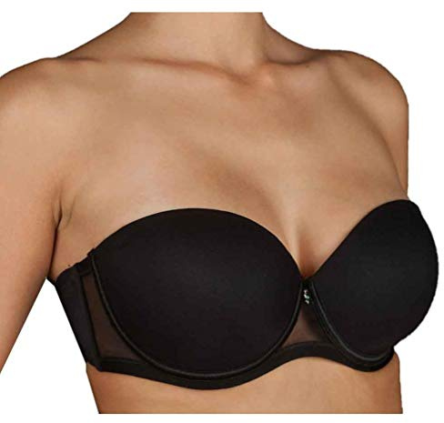 Selene Sujetador Esmeralda con Relleno Y con Aro Negro 100C