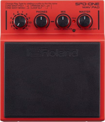 Roland Spd::One Wav Pad Percussion Pad, ermöglicht jedem Musiker, mit seinen eigenen Sounds und Samples zu spielen