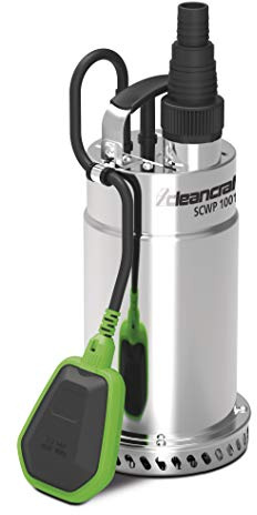 Cleancraft Dykpump SCWP 10013 (för klarvatten, max. Uppsugningsdjup 7 meter, effekt 1000 W), 7520105