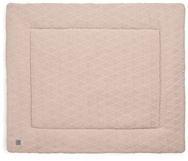 Jollein Krabbeldecke für Baby-80x100cm Playpan Matte, Polyester, Pale Pink, Small Single
