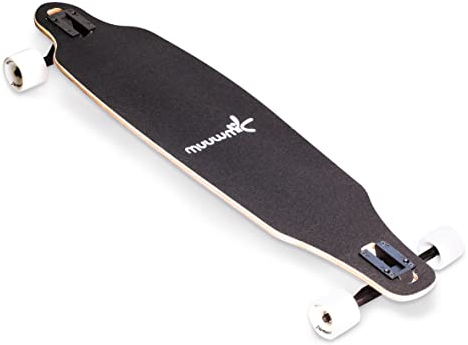 muuwmi Longboard Beach - ABEC 7 Kugellager - Deck 97x23 cm - Rollen 65x51 mm - max. 100kg