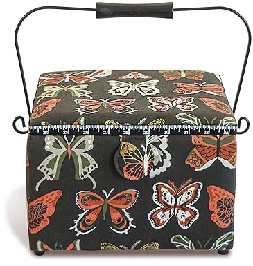 Prym 612066 Nähkorb L Butterfly eckig