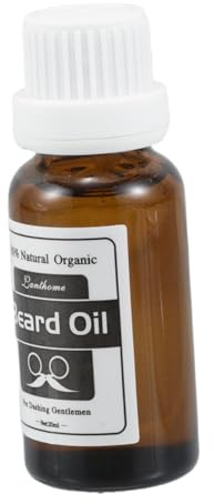 minkissy kit per la cura della barba siero rivitalizzante per barba olio per migliorare la barba kit olio per barba crema idratante per la barba olio idratante per barba plastica Brown