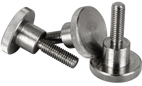 RYSUPPLY Rändelschrauben aus Edelstahl | M5 x 10 | Daumenschrauben | DIN 464 | 5 Stück | In diversen Größen und Mengen erhältlich