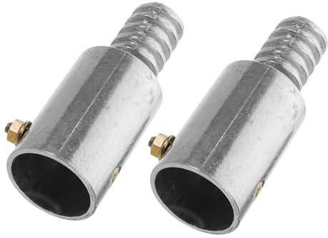 DECHOUS Aluminum Alloy 25mm Threaded Tip Repair Kit for Mop and Broom Handles Easy Install Pole Adapter for Home and Industrial Use