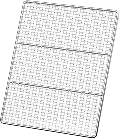CJFDDP Grille de Barbecue en Acier Inoxydable, Grille de Barbecue en Treillis métallique, Grille de Barbecue, Grille de Rechange pour Camping, Barbecue en Plein air, Pique-Nique