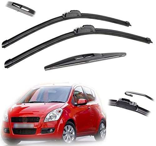 221610 Car Front Rear Window Windscreen Wiper Blades Brushes Cutter Accessories ，For Suzuki ，For Splash 2008 2009 2010 2011 2012 2013 2014
