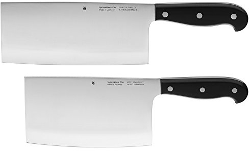 WMF Spitzenklasse Plus Asia Messerset 2teilig, Made in Germany, 2 Messer geschmiedet Performance Cut, Spezialklingenstahl