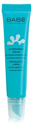 Laboratorios Babé - Reparador Labial 15 ml, Protector Labial, Regenerador, Acción Hidratante Inmediata, Labios muy Secos, Reparación Total, Con Aceites Vegetales Nutritivos, Transparente