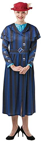 Rubie's Official Disney Mary Poppins Returns Kostüm zum Film für Erwachsene, Buchwoche-Filmfigur, Mädchen, Größe S (36-38)