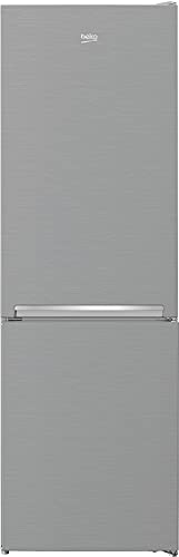 Beko RCNA366K40XBN Kühl-/Gefrierkombination, NoFrost, Smooth Fit: 90 Grad Türöffnung, 3 Gefrierschubladen, 0°C-Zone, A++, 38 dB, (neue EEK: E, GP: C), HxBxT: 186 x 59,5 x 66,5 cm, Edelstahllook