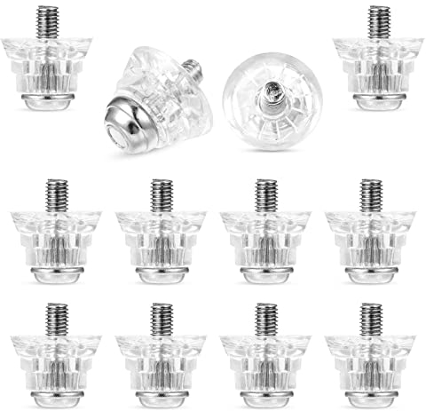 teng hong hui Fußball Studs Fußballschuhe Schraubstollen Set Schraubstollen Fussball Ersatzstollen Fußball Stollen 13mm/16mm Kunststoff Ersatzstollen Soccer Studs für Fußball Rugby Schuhe, 12 Stück