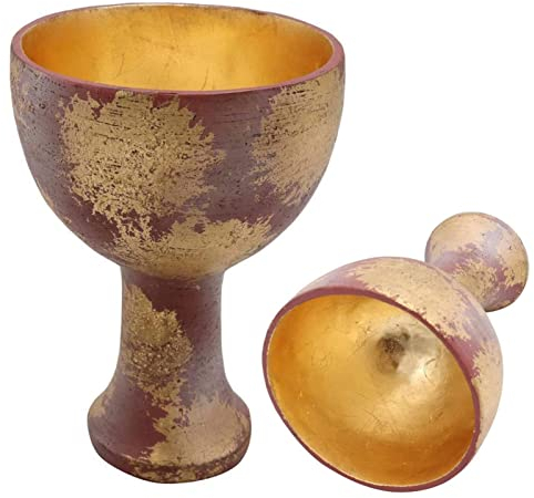 Fulenyi Saint Prop, bol en résine du Saint Graal du Christ | film Saint Décorations fête, ornements religieux, décoration d'Halloween en résine
