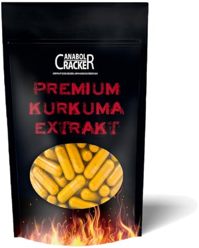 300 Kapseln Premium Curcuma - Kurkuma Extrakt Kapseln Hochdosiert 600mg mit Biologischem Schwarzem Pfeffer, Für Vegetarier & Veganer geeignet