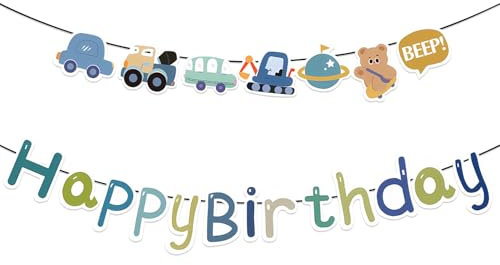 Happy Birthday Banner Geburtstagsdeko,Happy Birthday Girlande Banner,Geburtstag Wimpelkette,Flagge Wimpelkette,Kindergeburtstag Geburtstagsparty Dekoration