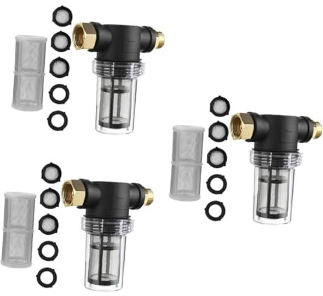 BESPORTBLE 3 Sätze Wasserhahn Filter Schlauch Wasserhahnfilter Spülbecken-wasserenthärter Wasserhahn-wasserenthärter Wasserfilter Für Wasserhähne Wasserhahn Mit Spritzfilter Spülfilter Nylon