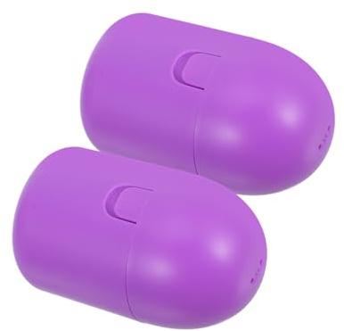BESTYASH Frauenbox für Menstruationsartikel 2 Stück Pp Aufbewahrungsboxen mit Atmungsaktivem Design und Kompakter Größe für Reise und Alltag