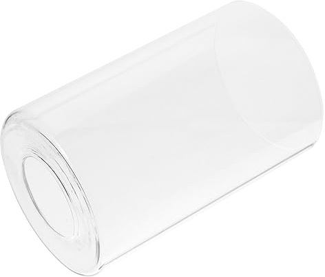 JECOMPRIS Paralume in Vetro Trasparente per Lampada Cylindrica Sostituzione Decorativa per Lampade da e Lampadari Accessorio per Illuminazione Domestica