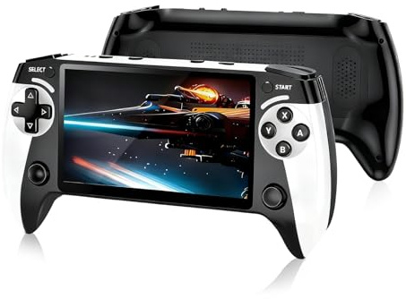 Console de Jeux Portable, Console Rétro pour Enfants et Adultes, Consoles de Jeux Portables avec Écran de 5,5 Pouces et Plus de 20 000 Jeux pour Garçons et Filles