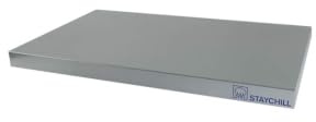 Saro Kühl-Servierplatte 1/1 GN – Aluminium/EPS – Integrierte Kühlakkus – Unter +8 °C für 3 Std. – Gummifüße – Modell Stay COOL